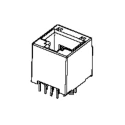 Molex RJ45 Connector Female Surface Mount Cat3 Unshielded Vertical 1 Port 6 Way 
