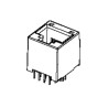 Molex RJ45 Connector Female Surface Mount Cat3 Unshielded Vertical 1 Port 6 Way