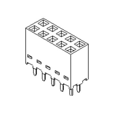 Molex C-Grid Series Straight Through Hole PCB Socket, 16-Contact, 2 Row, 2.54 mm Pitch, 12A, 350V 90151-2116