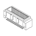Molex SlimStack Series Straight Through Hole PCB Header, 40 Contact, 0.5 mm Pitch, 2 Row, Shrouded 501920-4001
