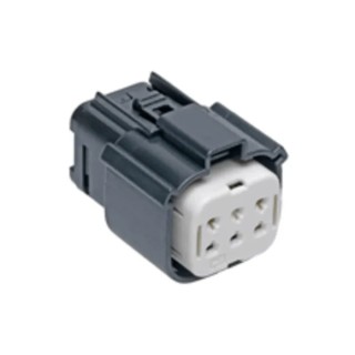 Molex MX150L Male Connector Housing 5.84 mm Pitch 6 Way 2 Row Straight 