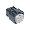 Molex MX150L Male Connector Housing 5.84 mm Pitch 6 Way 2 Row Straight