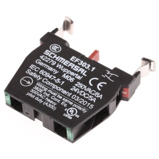 Schmersal Panel Mount Indicator with Screw Termination, IP20, 400V EF303.1