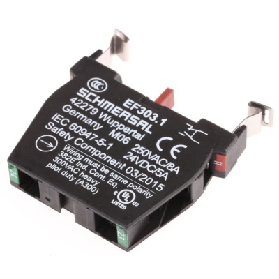 Schmersal Panel Mount Indicator with Screw Termination, IP20, 400V EF303.1