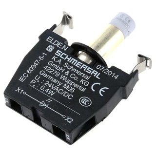 Schmersal ELDE.N Series Terminal Block 3-Way 8A Current Rating 0.5 to 2.5mm² Screw Terminal ELDE.N WS 24