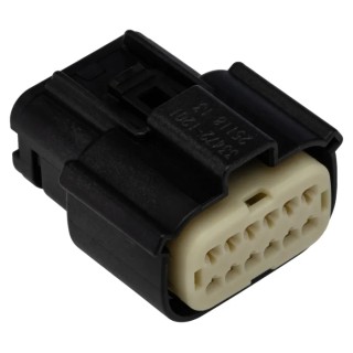Molex Automotive Connector Female Natural Black Cable 12 Way Crimp Termination 33472-1201