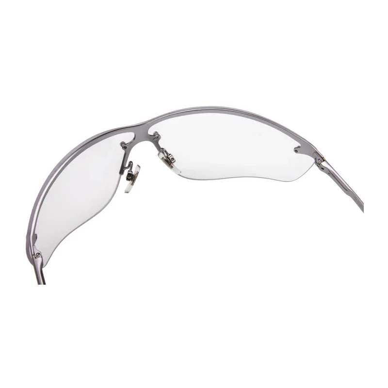 Bolle Safety SILIUM Safety Glasses Anti-Mist Scratch Resistant Clear Lens Brass Thermoplastic Frame SILPSI
