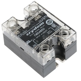 Crydom CW Series Solid State Relay Panel Mount 50 A Load Current 660 V AC Load 32V Control CWD4850