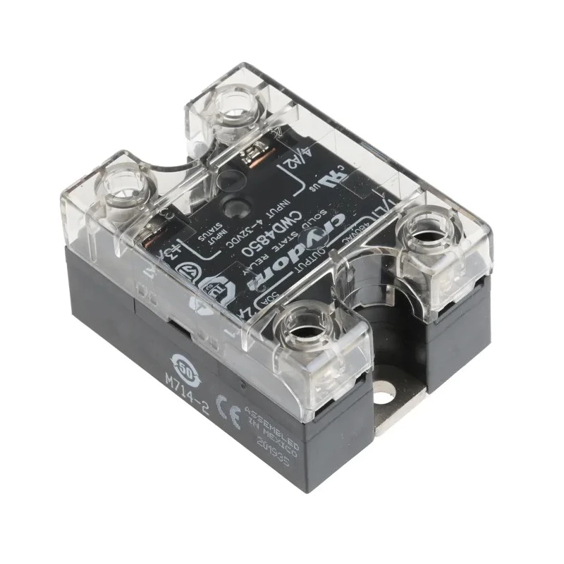 Crydom CW Series Solid State Relay Panel Mount 50 A Load Current 660 V AC Load 32V Control CWD4850