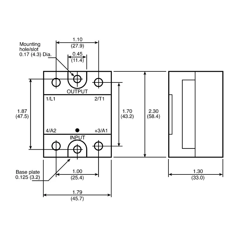 Crydom CW24 Series Solid State Relay, 25 A Load Current, Panel Mount, 280 Vrms Load Voltage, 32 V Control Voltage CW24