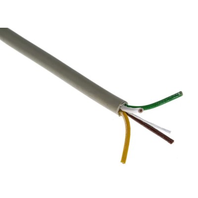 Lapp UNITRONIC LiYY Series Data Cable, 4 Pairs, 0.5 mm² Cross Section, 100 m Length, Grey Polyvinyl Chloride Sheath 0028504