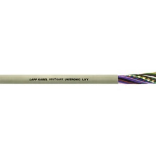 Lapp UNITRONIC LiYY Series Data Cable 20 Pairs 0.5 mm² 100 m Grey Polyvinyl Chloride Sheath 500V 0028520