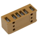 Weidmüller SAK Series Non-Fused Terminal Block 6-Way 32A 400V Screw Mount 7906090000