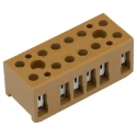 Weidmüller SAK Series Non-Fused Terminal Block 6-Way 32A 400V Screw Mount 7906090000