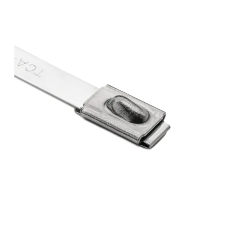 HellermannTyton Corrosion-Resistant 304 Stainless Steel Non-Releasable Cable Tie 201 mm x 7.9 mm 111-94088 MBT8HS-SS304-ML
