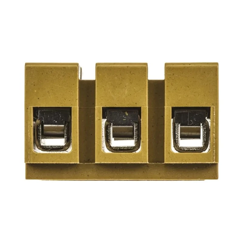 Weidmüller SAK Series Non-Fused Terminal Block, 3-Way, 10AWG, 22 AWG Wire, 41A Screw Mount 7906230000