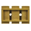 Weidmüller SAK Series Non-Fused Terminal Block, 3-Way, 10AWG, 22 AWG Wire, 41A Screw Mount 7906230000