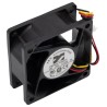 ARX CeraDyna Series Axial Fan 24 V dc 59.6 m³/h Air Flow 4.8 W Power 200 mA Max Current IP20 60 mm 60mm 25 mm