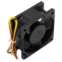 ARX CeraDyna Series Axial Fan 24 V dc 59.6 m³/h Air Flow 4.8 W Power 200 mA Max Current IP20 60 mm 60mm 25 mm 
