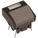 MEC Grey IP67 Rated Tactile Switch, SPST, Momentary, 50mA 24V DC, Through Hole and Surface Mount IP67