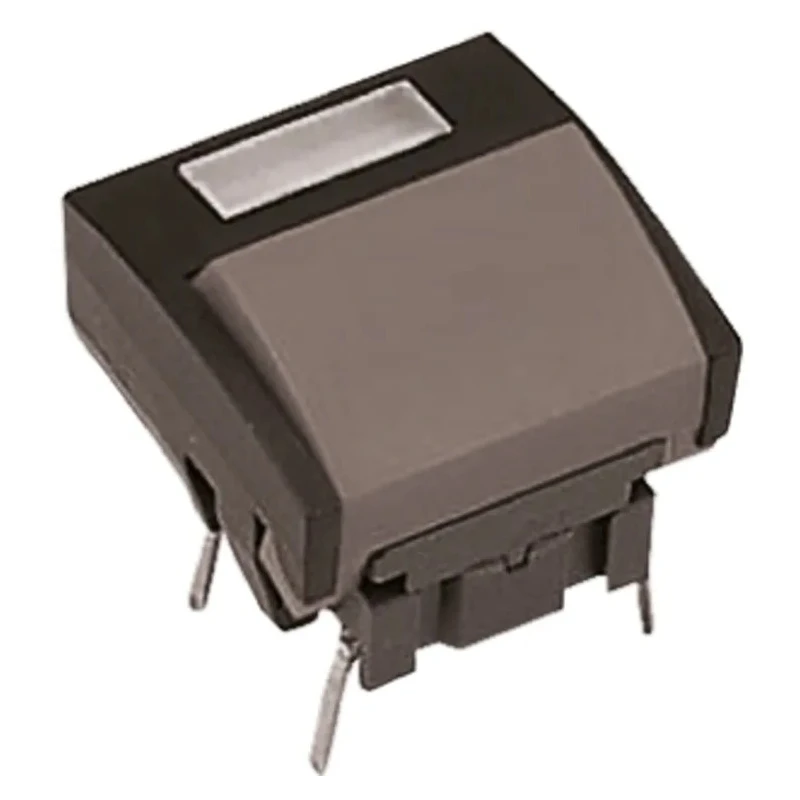MEC Grey IP67 Rated Tactile Switch, SPST, Momentary, 50mA 24V DC, Through Hole and Surface Mount IP67