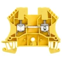Weidmüller WDU Series DIN Rail Terminal Yellow 4mm² 1-Level Screw ATEX 1020120000