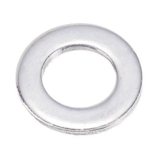Yahata Neji Steel Chrome Flat Washers M3 Compatible Screw/Bolt Size, JIS B1256 Standard, 0.5mm Thickness 4979874451767