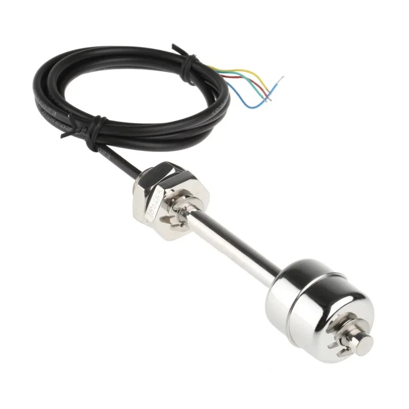 Cynergy3 SSF67 Series Vertical Nitrile Rubber (NBR) Float Switch, 1 m Cable, Direct Load, 250 V AC Max, 120 V DC SSF67A25B75