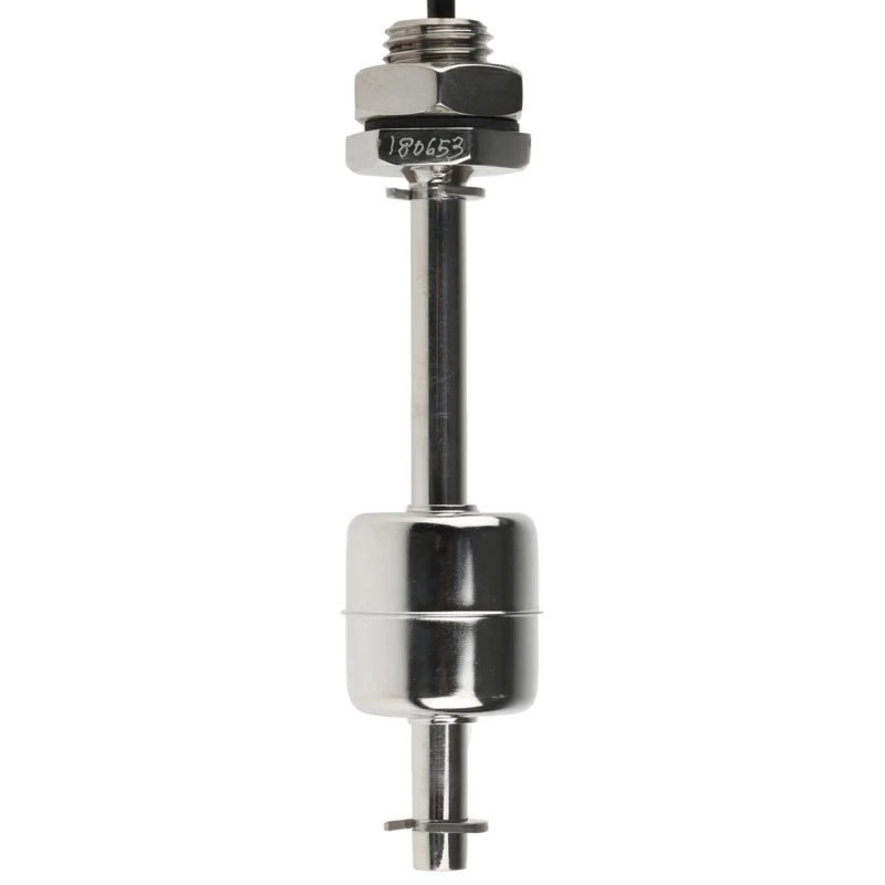 Cynergy3 SSF67 Series Vertical Nitrile Rubber (NBR) Float Switch, 1 m Cable, Direct Load, 250 V AC Max, 120 V DC SSF67A25B75