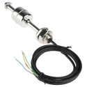 Cynergy3 SSF67 Series Vertical Nitrile Rubber (NBR) Float Switch, 1 m Cable, Direct Load, 250 V AC Max, 120 V DC SSF67A25B75