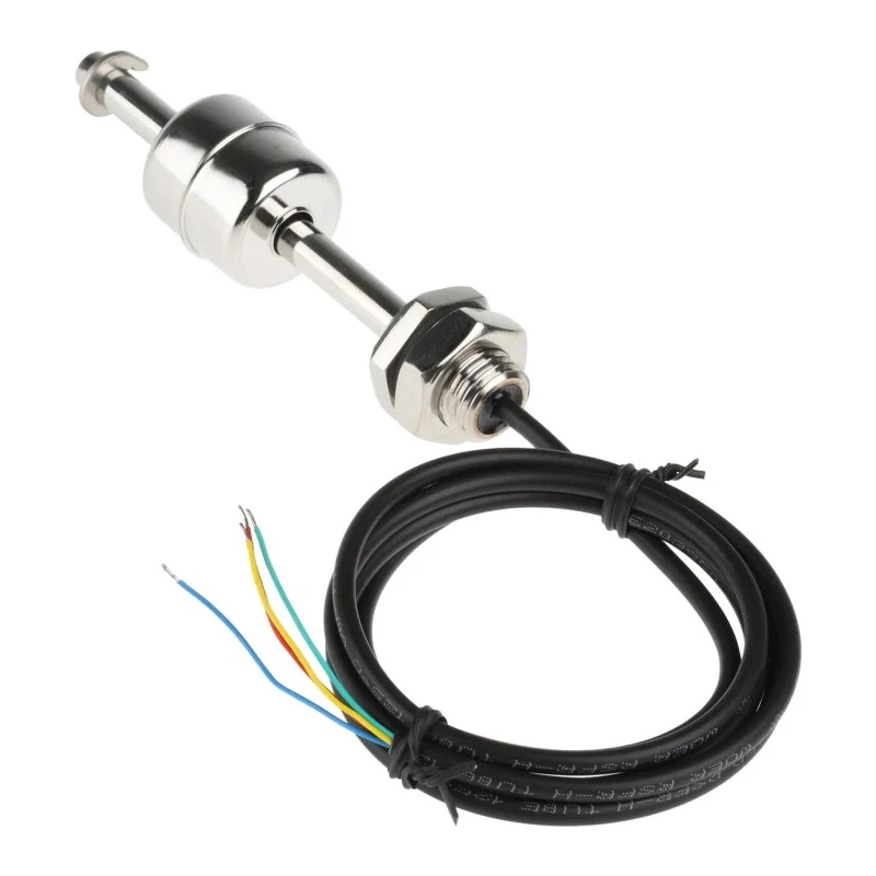 Cynergy3 SSF67 Series Vertical Nitrile Rubber (NBR) Float Switch, 1 m Cable, Direct Load, 250 V AC Max, 120 V DC SSF67A25B75