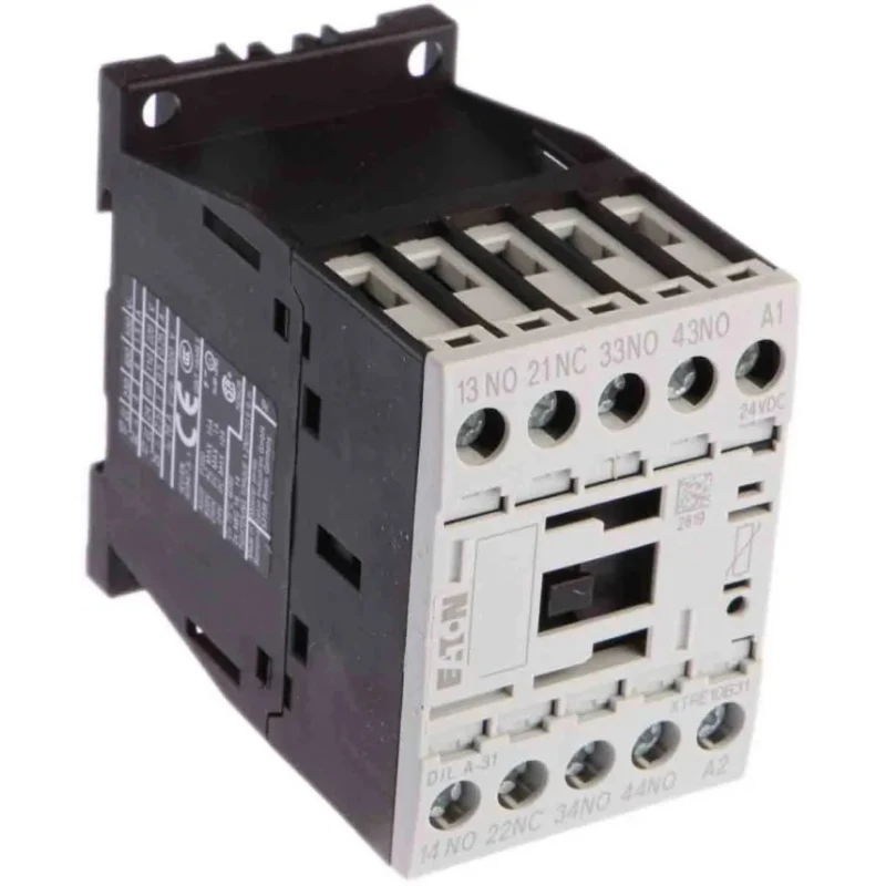 Eaton DILA Contactor 24V DC Coil, 4-Pole, 4 A Contact Current, 415V AC Contact Voltage 276379 DILA-31(24VDC)