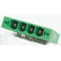 Phoenix Contact COMBICON PC Series Pluggable Terminal Block 4-Contact 10.16mm Pitch 1 Row 1913730