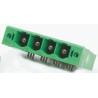 Phoenix Contact COMBICON PC Series Pluggable Terminal Block 4-Contact 10.16mm Pitch 1 Row 1913730