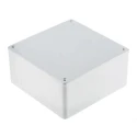 Hammond Flame Retardant ABS Electrical Enclosure IP54 Grey Lid 59 mm x 120 mm x 120 mm 1591UGY