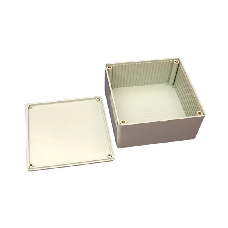 Hammond Flame Retardant ABS Electrical Enclosure IP54 Grey Lid 59 mm x 120 mm x 120 mm 1591UGY