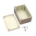 Hammond 1591 Series Grey Lid Flame Retardant ABS Enclosure IP54 85 mm x 56 mm x 39 mm 1591LGY