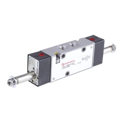 Norgren Pneumatic Solenoid Valve 5/3, 5/2, 3/2, 2 x 3/2 Closed Solenoid G V60 Series 24V V60A511A-A3000
