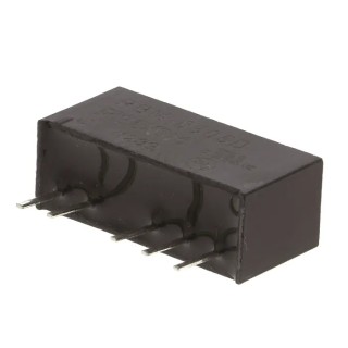 Recom RBM DC/DC Converter 5V DC 100mA Output, 5V DC Input, 4.5V Minimum Input, 1W Power, Through Hole SIP Micro RBM-0505D