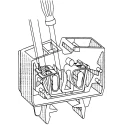 WAGO Feed Through Terminal Block Blue 2.5mm² 1-Level Cage Clamp ATEX IECEx 264-704