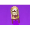 Molex 73391 Series Coaxial Connector PCB Female SMA 50 Ω 18 GHz Gold Plated 73391-0070
