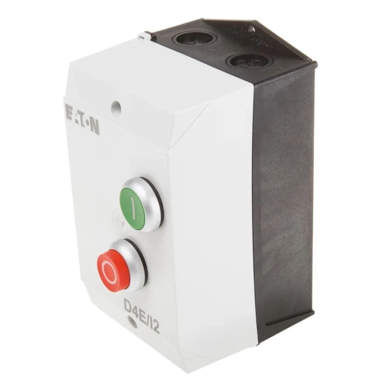 Eaton DOL Starter, 400V AC, 750W Power Rating, 1 Phase, IP65 Protection, Model 118501 D4E/I2/1P+N(230V50HZ,240V60HZ)