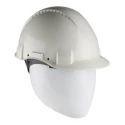 3M PELTOR White Ventilated Adjustable Safety Helmet High Performance Polyethylene G3000C VI