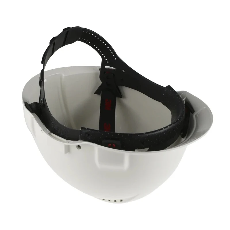 3M PELTOR White Ventilated Adjustable Safety Helmet High Performance Polyethylene G3000C VI