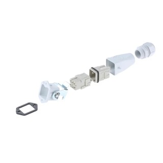 EPIC Heavy Duty Power Connector 5 Way 16A 600V HQ5 PLASTIC KIT