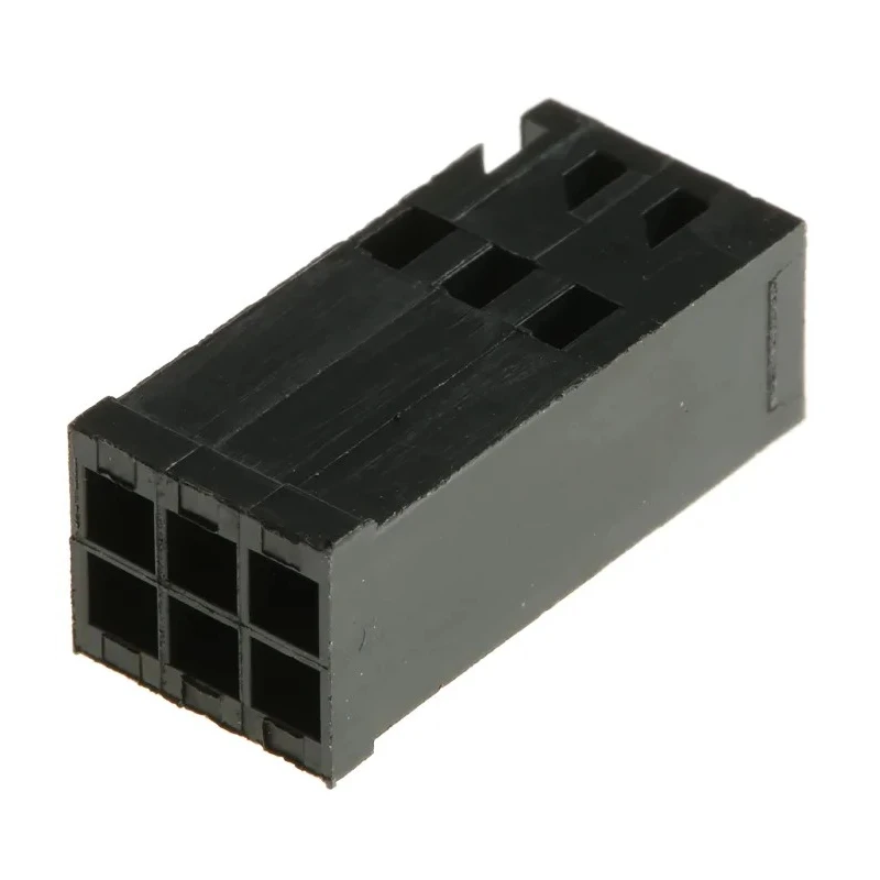 TE Connectivity AMPMODU Female Connector Housing 2.54 mm Pitch 6 Way 2 Row Straight 926209-3