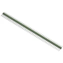 TE Connectivity AMPMODU MOD II Series Straight Through Hole Pin Header, 50 Contacts, 2.54 mm Pitch, 1 Row 5-826936-0