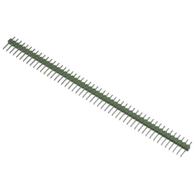 TE Connectivity AMPMODU MOD II Series Straight Through Hole Pin Header, 50 Contacts, 2.54 mm Pitch, 1 Row 5-826936-0