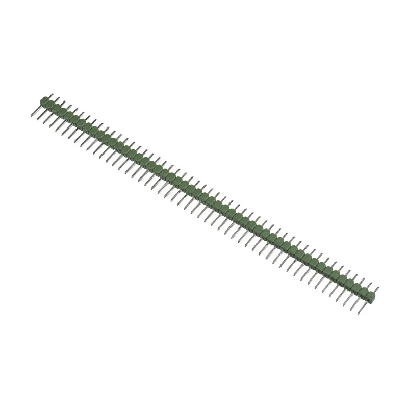 TE Connectivity AMPMODU MOD II Series Straight Through Hole Pin Header, 50 Contacts, 2.54 mm Pitch, 1 Row 5-826936-0