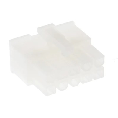 TE Connectivity VAL-U-LOK Female Connector Housing 4.2 mm Pitch 10 Way 2 Row Straight 1-794954-0